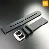 Suministro directo de fábrica correa de silicona interruptor liberación rápida orejeta cruda correa de reloj 20 mm caliente transfronterizo correa lisa transfronteriza