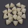 Contas Triangulares Tridimensionais de Acrílico Imitação de Jade Gradiente Bicolor Furo Reto Contas Soltas Material Acessórios para Corrente de Celular DIY