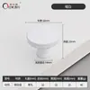 Oukali Moderno Minimalista Furo Único Armário Guarda-Roupa Porta Gaveta Liga de Zinco Puxador Único Manopla Única Puxador Pequeno