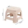 Taburete de plástico engrosado silla de plástico para el hogar taburete de plástico para zapatos banco de plástico taburete alto para adultos apilable venta al por mayor