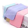 Venta al por mayor del fabricante Paño de gamuza de microfibra para gafas Paño de seda de leche para gafas Toallitas de limpieza para joyería