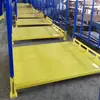 Estante Metálico Hábil Estante Giratorio de Tela Estante Apilador de Tela Estante Plegable de Almacenamiento Estante Elevado