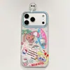 Ins Coreano Lindo Sombrero Largo Gato Kt Adecuado para Funda de Teléfono Móvil Apple 17Promax Iphone16 Chica 15/14 Duro