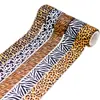 Cinta de Ribete Estampado Digital Leopardo Cebra de 3.8 cm Cinta Cinta Accesorios para el Cabello Material para Manualidades