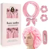 Rizador de Pelo sin Calor Transfronterizo Amazon Diadema de Lazo Rizador de Pelo Dormir Perezoso Onda Grande Rizador de Pelo Artefacto