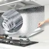 CTZS Adesivo Protetor de Parede de Folha de Alumínio Metálico Prata Fosco Simples Filme de Cozinha Estilo Industrial Simples Autoadesivo Resistente a Altas Temperaturas à Prova de Óleo à Prova d'Água Anti Gordura Para Fogão Armário Bancada Superfície da Cozinha Cobertura 40cmx1m/3m/5m/10m