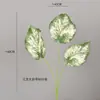 Planta Verde Simulada Taro, Arrurruz, Hoja de Tortuga, Decoración para Hogar Interior Bodas, Paisajismo con Hojas, Muro de Plantas, Accesorios para Arreglos Florales