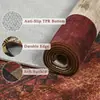Alfombra Plegable Estilo Retro Americano, Alfombra Grande para Mesa de Café en Sala de Estar, Alfombra Antideslizante Resistente a Manchas para Dormitorio, Venta al por Mayor Transfronteriza
