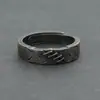 Anillo vintage personalidad hombres y mujeres Anillo abierto para dedo índice y cola moda tendencia antigua baratija cicatriz anillo de pareja