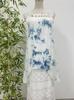 Yunnan Dali Guizhou Hecho a Mano Teñido Anudado Teñido con Azul Vegetal Falda de Tirantes Vestido de Primavera y Verano Ropa Étnica de Viaje Venta al por Mayor