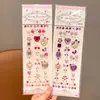 Pegatinas de Diamantes para Niños, Pegatinas de Gemas para Niñas, Pegatinas Faciales de Maquillaje para Escenario, Pegatinas 3D de Cristal para la Frente de Princesa, Pegatinas de Cristal