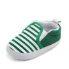 Primavera atacado de comércio exterior sapatos de moda listrados azul marinho para bebês e crianças pequenas sapatos de bebê sapatos infantis 0088