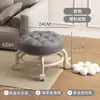 Banqueta pequena com roda universal banqueta redonda móvel para casa artefato para levar crianças sala de estar infantil mesa de centro rodízios de placa de rejunte banqueta baixa