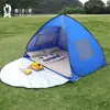 Barraca de Parque ao Ar Livre Estilo Camping Abertura Rápida Proteção Solar Automática Barraca de Praia para 2-3 Pessoas Pesca Viagem Lazer