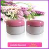 Diretamente do Fabricante: Pote de Creme Plástico Padrão, Pote de Creme de Camada Dupla de 25g com Revestimento Interno, Frasco Cosmético Branco de Alta Qualidade
