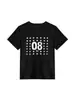 Camiseta Feminina Cinza Gola Redonda Ombro Caído Manga Curta Verão Novo Design Sense Casual Roupa Externa Versátil Algodão Puro Top Feminino