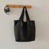 Bolsa de Cordón de Color Sólido a la Moda, Bolsa de Compras Ecológica, Bolsa de Almacenamiento Plegable Portátil para Viajes, En Stock