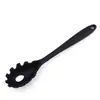 Venta al por mayor de fábrica Cuchara para Pasta con Garra de Silicona Integrada Rosa Herramienta para Servir Fideos de Cocina Utensilios de Cocina de Silicona Hogareño