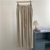 Pantalones de Raya Diplomática de Cintura Alta para Otoño e Invierno para Mujer, Pantalones Holgados Casuales Tipo Slip, Suaves, Cerosos, Holgazanes, Estilo Yamamoto
