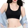 Sujetador sin costuras Fan Xin Ya sin varillas push-up soporte cómodo ropa interior fina copas fijas ropa interior simple casual