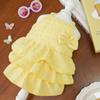 Vestido de princesa para perro, novedad de verano, fino, de peluche, Bixiong, ropa para perro pequeño, suministros, vestido de caramelo, ropa para gato