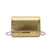 Moda Transfronteriza Patrón de Cocodrilo Cadena Bolso Cuadrado Pequeño 2026 Nuevo Versátil Mini Bolso de Hombro Texturizado Bolso Cruzado para Viajero