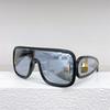 Gafas de sol de una pieza estilo europeo y americano transfronterizas Luo Yijia Lw40122I Mismo estilo que Xiaohongshu Montura cuadrada grande de moda Gafas de sol de moda