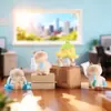 Nuevo Estilo Gato Oficinista Caja Sorpresa de Escritorio Decoración de Escritorio de Oficina Dibujos Animados Creativos Artesanía de Resina Fabricante Mayorista