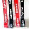 Cinta de Empaque de Marca Supreme Grande Ancha Moderna Cintas Adhesivas para Sellado de Cajas SUP Rojo Negro Decoración Personalizada