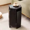 Bancos de Madera para Uso Doméstico, Bancos Hexagonales Apilables y Combinables, Mesas Auxiliares para Sofá de Sala de Estar, Bancos Apilables, Bancos Bajos