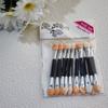 Esponja Dupla para Sombra, Pincel Descartável de Látex para Mistura de Nail Art