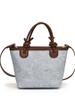 Bolsa de Mão de Nicho para Mulheres Verão 2026 Nova Moda Jeans Lona Bolsa Saco Versátil Casual Transversal