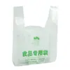 Bolsa de Alimentos Extra Gruesa Transparente al por Mayor Bolsa de Plástico para Supermercado Bolsa Conveniente Comercial Bolsa Desechable Grande para el Hogar Empaque