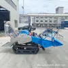 Motor de Colheita de Arroz e Trigo Doméstico Changzhou Tipo Sacaria Pequeno Tipo de Montar 1100 Colheita e Debulha