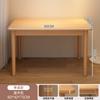 Escritorio de Madera Maciza Estantería Mesa Integrada Mesa de Computadora para Dormitorio en Casa Escritorio de Pared Simple Oficina Escritorio de Escritura Silla Banco de Trabajo