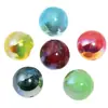 16 MM acrílico color degradado con cuentas diy color mágico cuentas redondas agujero recto aurora cielo estrellado pulsera de cuentas cuentas sueltas venta al por mayor