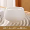 Maceta de Cerámica Simple para Uso Doméstico con Plato, Venta al por Mayor Transfronteriza Temu, Específicamente para Orquídeas Phalaenopsis y Plantas Suculentas
