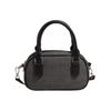 Bolso de bolos portátil de nicho para mujer, novedad de 2024, bolso de concha con textura de moda, bolso cruzado de hombro que combina con todo.