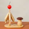Esterilla Aislante del Calor, Esterilla Antiescaldado en Forma de Árbol, Esterilla Aislante del Calor para Mesa de Comedor, Esterilla de Madera de Bambú de Gama Alta para Platos y Tazones de Cena, Decoración de Esterilla de Madera de Bambú Resistente a Altas Temperaturas