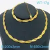 Pulseira de moda multicamadas de aço inoxidável com múltiplos fios hip-hop corrente osso de cobra titânio conjunto feminino masculino corrente osso de cobra colar