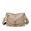 Bolsa de Cuero para Mujer de Comercio Exterior Transfronterizo 2024 Nuevo Bolso de Mano de Moda Piel de Vaca de Capa Superior Bolso de Hombro Sencillo Versátil para Debajo del Brazo