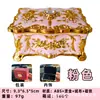 Nueva caja de almacenamiento de esmalte estilo europeo para anillos, pendientes y joyas, decoración del hogar de resina, regalo de boda