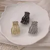 Pinza para el Cabello de Metal Personalizada con Forma de Garra de Calavera con Acabado de Alta Gama, Adecuada para Peinados Recogidos, Pinza de Tiburón, Pinza para Flequillo, Pinza Lateral, Pinza para Cola de Caballo, Pasador