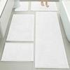 Set de 5 Alfombrillas Absorbentes para Piso, Felpudos para Puerta de Entrada, Alfombrillas Antideslizantes Resistentes a Manchas para Entrada, Alfombras para Mesita de Noche de Dormitorio, Transfronterizo