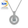 Japonês e coreano estilo micro-inlay pingente feminino clavícula cadeia colar de zircão Coreano estilo coreano micro-inlay colar de cobre para meninas