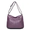 Bolso de mujer exclusivo transfronterizo 2026 nuevo bolso cruzado de moda versión coreana bolso pequeño de cuero suave bolso de hombro de moda para mujer bolso de mamá