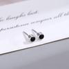 Aretes de Plata Esterlina S925, Aretes Especiales para Perforación de Oreja, Previenen la Inflamación y Perforación de Oreja Indolora, Punta de Aguja Previene la Obstrucción