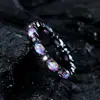 Novos Produtos Shein Aliexpress Wish Transfronteiriço Ouro Branco Coração de Diamante Cheio de Diamantes Opala Atacado Dropshipping
