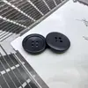 Botón de resina de alta calidad imitación fruta traje suéter suéter botón redondo de cuatro ojales textura botón versátil