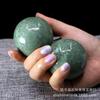 Venda Direta de Fábrica de Bolas de Fitness de Jade Natural, Bolas de Jade Campo Azul para Idosos, Vários Estilos de Bolas de Massagem Manual em Formato de Ovo